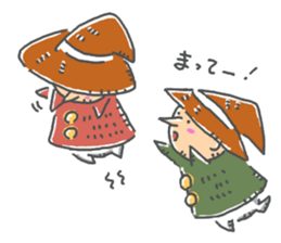 kobito to kobito little boys sticker #14920569