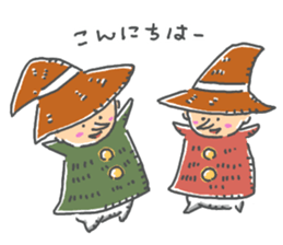 kobito to kobito little boys sticker #14920570