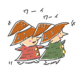 kobito to kobito little boys sticker #14920572