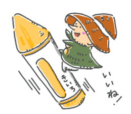 kobito to kobito little boys sticker #14920576