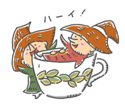 kobito to kobito little boys sticker #14920581