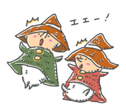 kobito to kobito little boys sticker #14920586