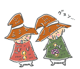 kobito to kobito little boys sticker #14920595