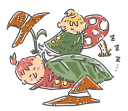 kobito to kobito little boys sticker #14920599