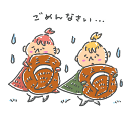 kobito to kobito little boys sticker #14920601
