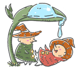 kobito to kobito little boys sticker #14920605