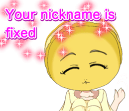 Lovely Girls Macaron Valentine English sticker #14921139