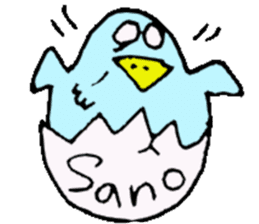 Mr.& Mrs.Sano sticker #14921530