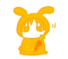 IRONANOKO orange sticker #14921601