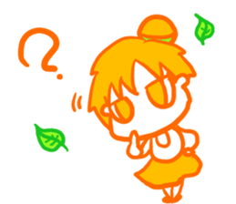 IRONANOKO orange sticker #14921613