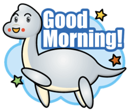 brachiosaurus boy sticker #14921702