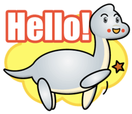 brachiosaurus boy sticker #14921703