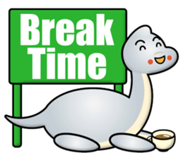 brachiosaurus boy sticker #14921705