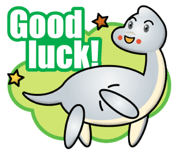 brachiosaurus boy sticker #14921707