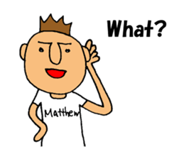 This is Matthew sticker #14921977