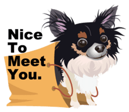 Cute Chihuahua stickers cheer you up! sticker #14921999