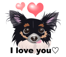 Cute Chihuahua stickers cheer you up! sticker #14922000