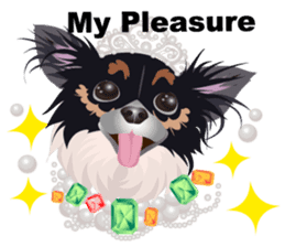 Cute Chihuahua stickers cheer you up! sticker #14922001