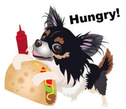 Cute Chihuahua stickers cheer you up! sticker #14922005