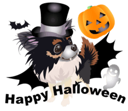 Cute Chihuahua stickers cheer you up! sticker #14922009