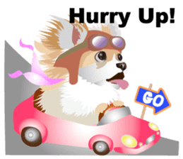 Cute Chihuahua stickers cheer you up! sticker #14922014