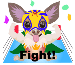 Cute Chihuahua stickers cheer you up! sticker #14922017