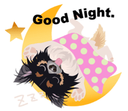 Cute Chihuahua stickers cheer you up! sticker #14922023