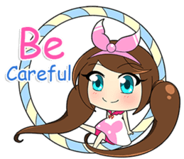 Blue's Sweet Girl ver. Eng sticker #14922360