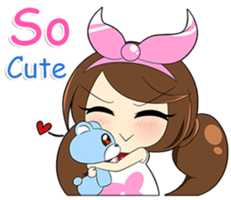 Blue's Sweet Girl ver. Eng sticker #14922362