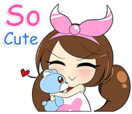 Blue's Sweet Girl ver. Eng sticker #14922362