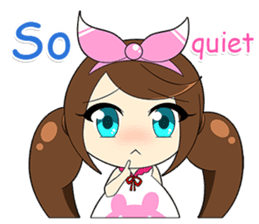 Blue's Sweet Girl ver. Eng sticker #14922364