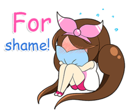 Blue's Sweet Girl ver. Eng sticker #14922367