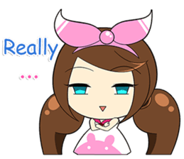 Blue's Sweet Girl ver. Eng sticker #14922369