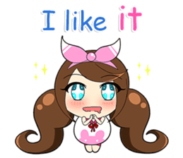 Blue's Sweet Girl ver. Eng sticker #14922375