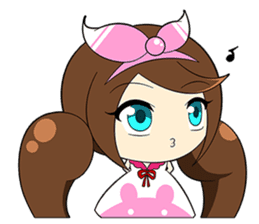 Blue's Sweet Girl ver. Eng sticker #14922378