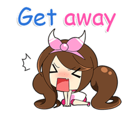 Blue's Sweet Girl ver. Eng sticker #14922379