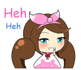 Blue's Sweet Girl ver. Eng sticker #14922382