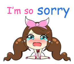 Blue's Sweet Girl ver. Eng sticker #14922383