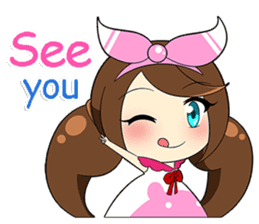 Blue's Sweet Girl ver. Eng sticker #14922386