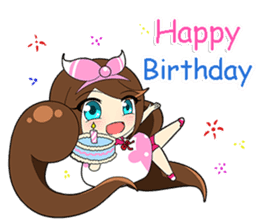 Blue's Sweet Girl ver. Eng sticker #14922388