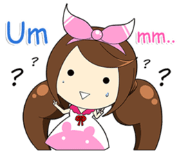 Blue's Sweet Girl ver. Eng sticker #14922389