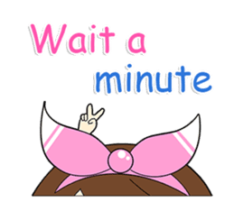 Blue's Sweet Girl ver. Eng sticker #14922394