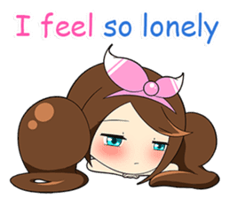 Blue's Sweet Girl ver. Eng sticker #14922396