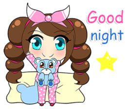 Blue's Sweet Girl ver. Eng sticker #14922397