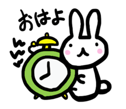 yuruikanjinousagi sticker #14922494