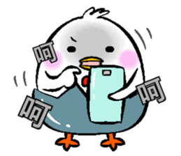 Chicken things a basket sticker #14923066