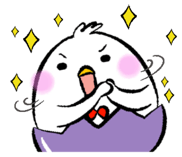 Chicken things a basket sticker #14923068