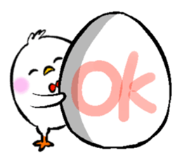 Chicken things a basket sticker #14923088