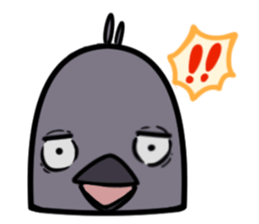 Japanese crow sticker #14923389