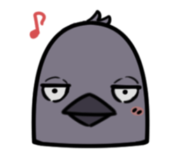 Japanese crow sticker #14923396